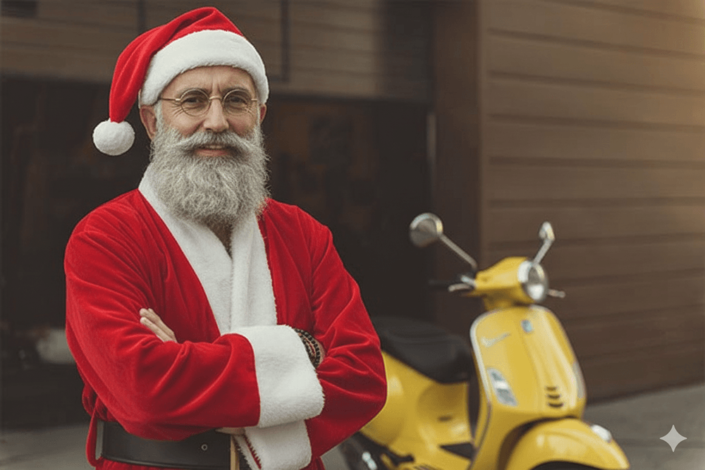 Kaledos su Vespa